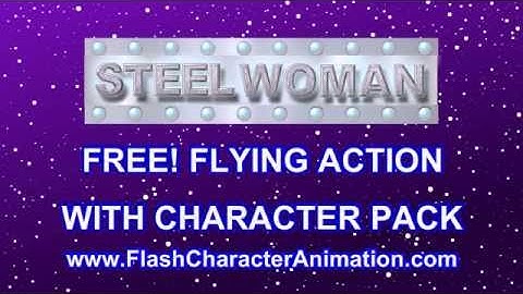 ADOBE FLASH ANIMATION - CHARACTER PACK