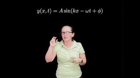 Why we have a "-vt" in the sinusoidal equation for a wave
