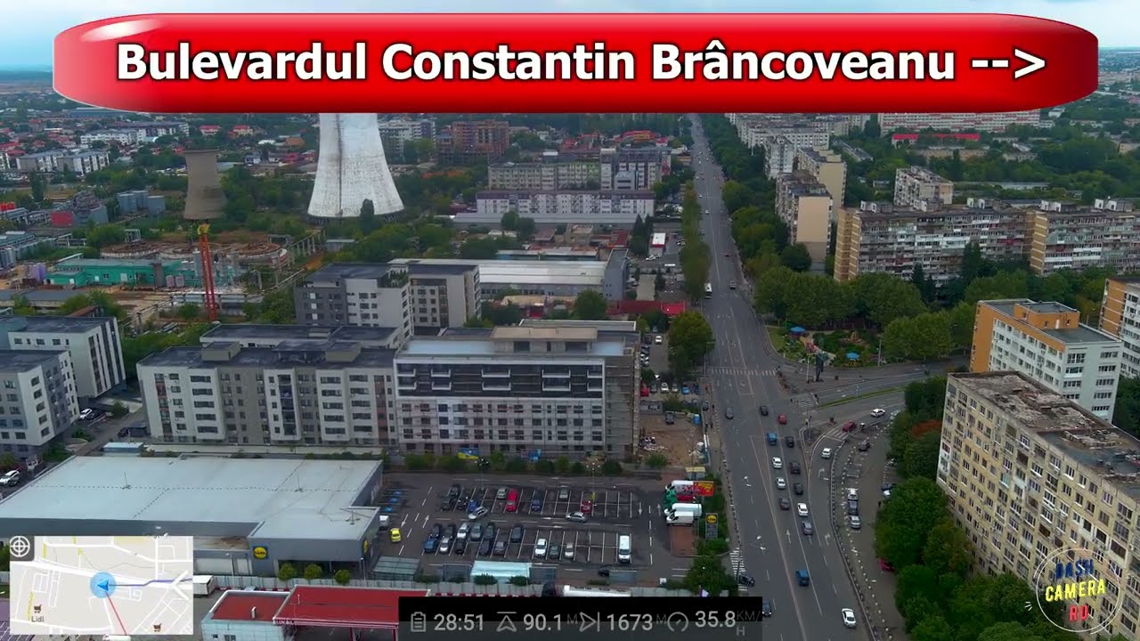 Jumbo - Grand Arena Mall - Str. Luica- Gara Progresul - Jumbo  03.09.2022 4K HDR ✈️