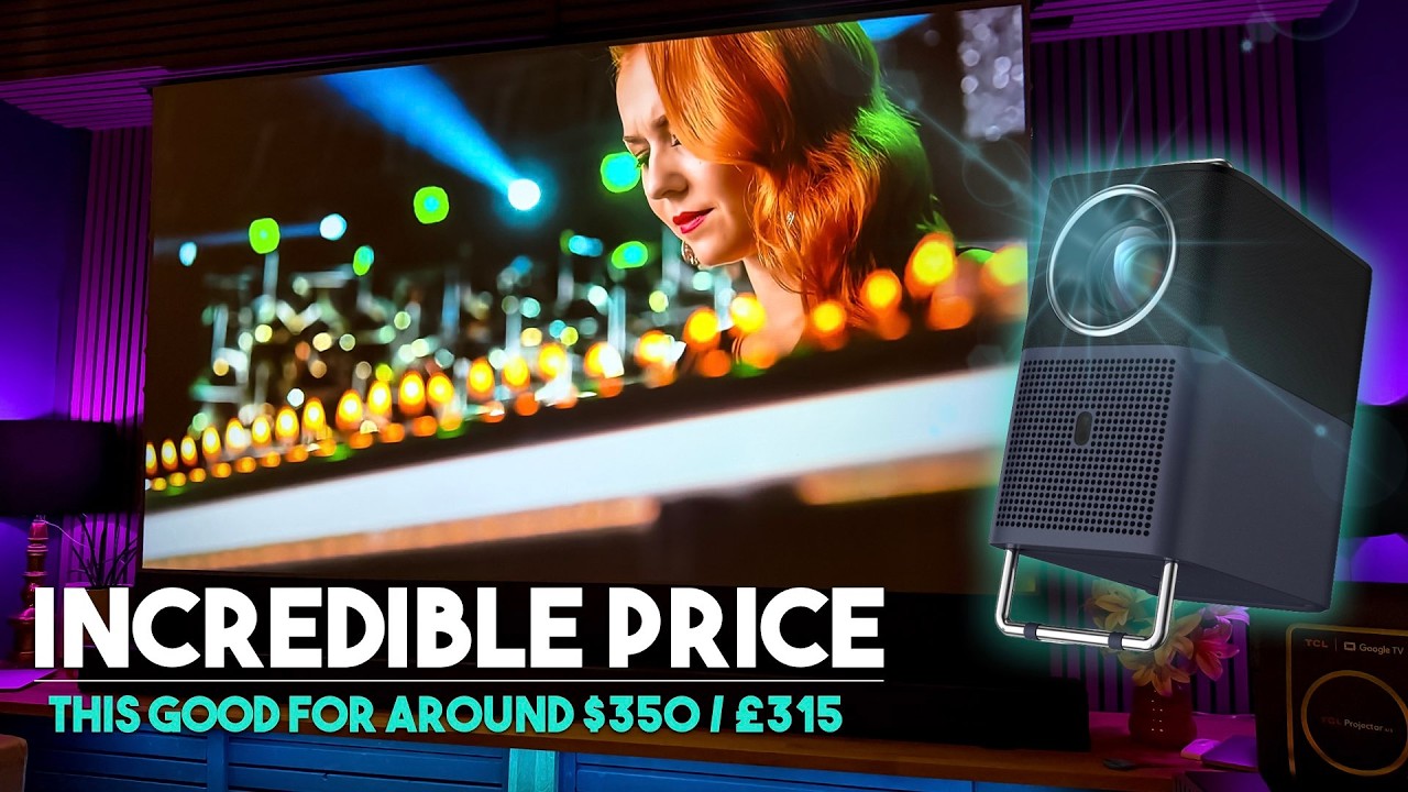 Your First Home Cinema Setup could Start Here | TCL A1s Projector