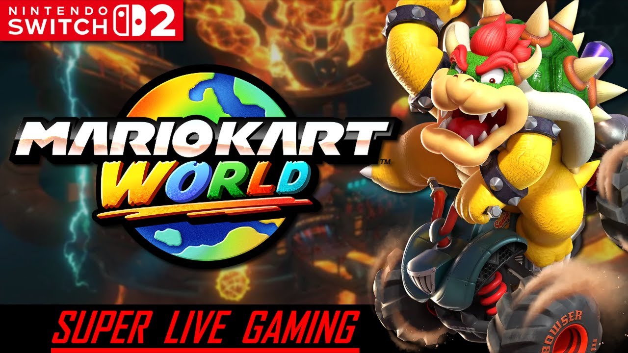 Mario Kart World 🌎 Online Racing with Viewers! | Super Live Gaming (No Ads)
