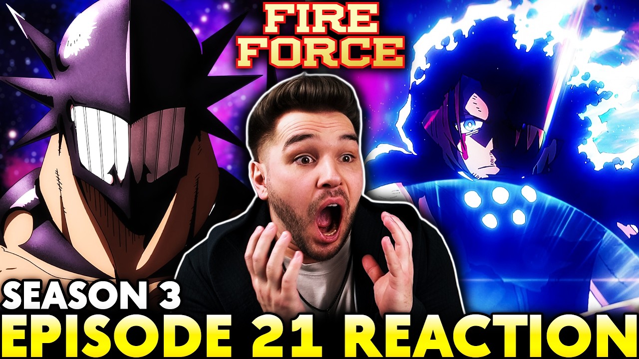 Arthur vs Dragon🔥| FIRE FORCE 3x21 REACTION!