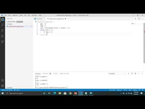 How to add positive number and negative number in python
