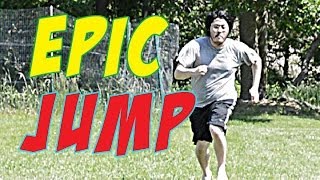 Most Epic Slow Motion Jump Ever Using Time Warp in Adobe After Effects CS5.5!!!