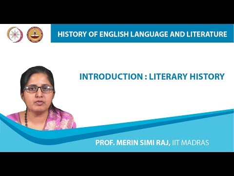 History of English Language and Literature