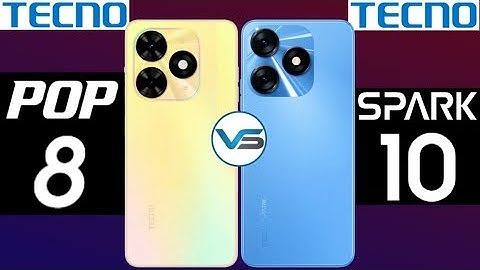 Tecno Pop 8 VS Tecno Spark 10 | Tecno Spark 10 VS Tecno Pop 8
