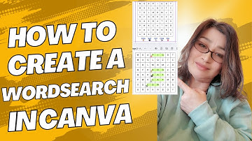 Canva Word Search Puzzle Tutorial For Beginners