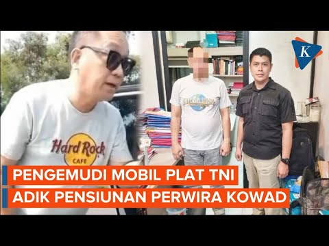 Bukan Adik Jenderal, Pengemudi Fortuner Plat TNI Adik Pensiunan Perwira Tinggi Kowad