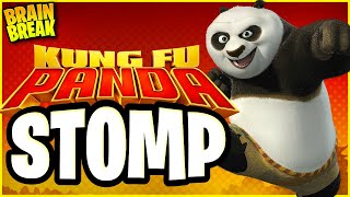 🐼 Kung Fu Panda Stomp 🐼 Brain Break for Kids 🐼 Just Dance 🐼 Danny GoNoodle
