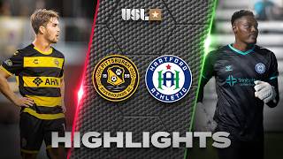 Pittsburgh Riverhounds vs Hartford Athletic highlights (2-1) - USL Championship