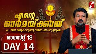എന്റെ ഓർമക്കായി | AUGUST 13 - DAY 14 | FR .DANIEL POOVANNATHIL | EUCHARISTIC DELIVERANCE|GOODNESS TV screenshot 3