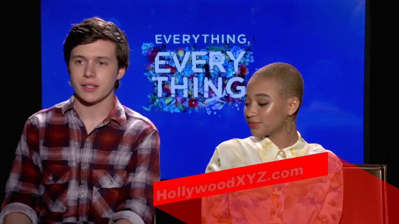 Everything Everything Interview Amandla Stenberg, Nick Robinson