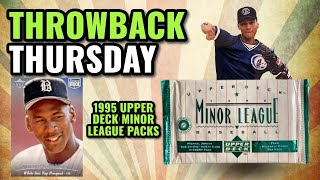 THROWBACK THURSDAY!! JETER AND JORDAN HUNT - 1995 UPPER DECK MINOR LEAGUE BASEBALL PACKS
