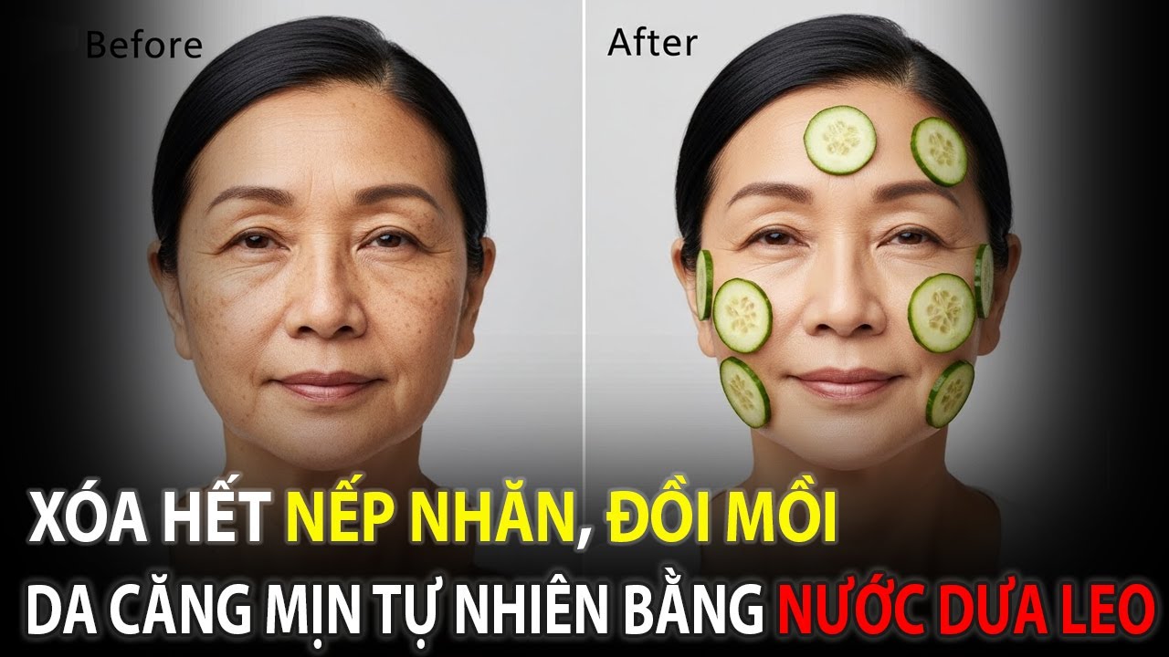 Bí Quyết Trẻ Hóa Da Bằng Dưa Leo – Da Căng Mịn Như Tuổi 20