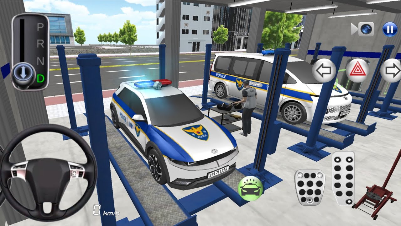 Police Cars Transport to Repair Shop & Police Station | 3D Driving Class 2026