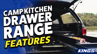 Adventure Kings Camp Kitchen Drawer Range Features
