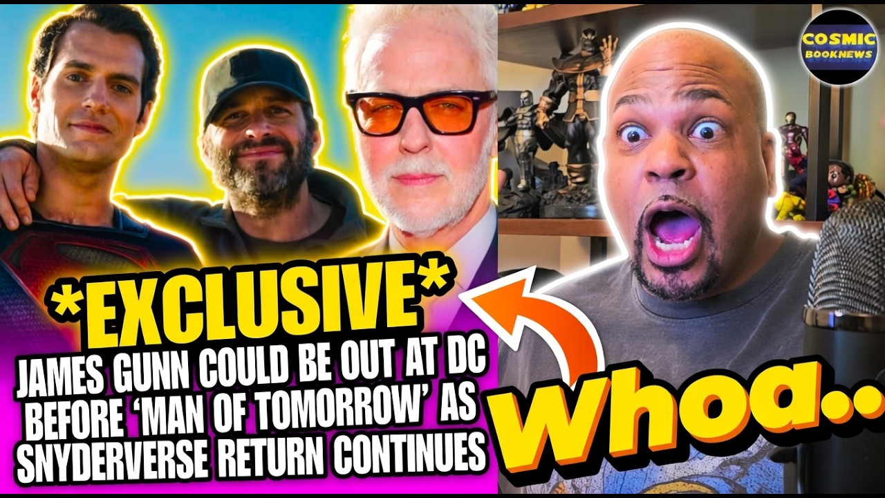 James Gunn Could be GONE Before "Man of Tomorrow" Comes Out!