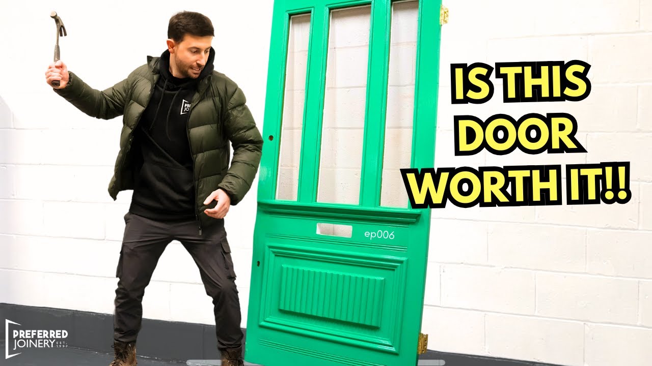 Деревянная входная дверь за 1000 и 5000 фунтов стерлингов — в чём разница? | Предпочтительные сто...