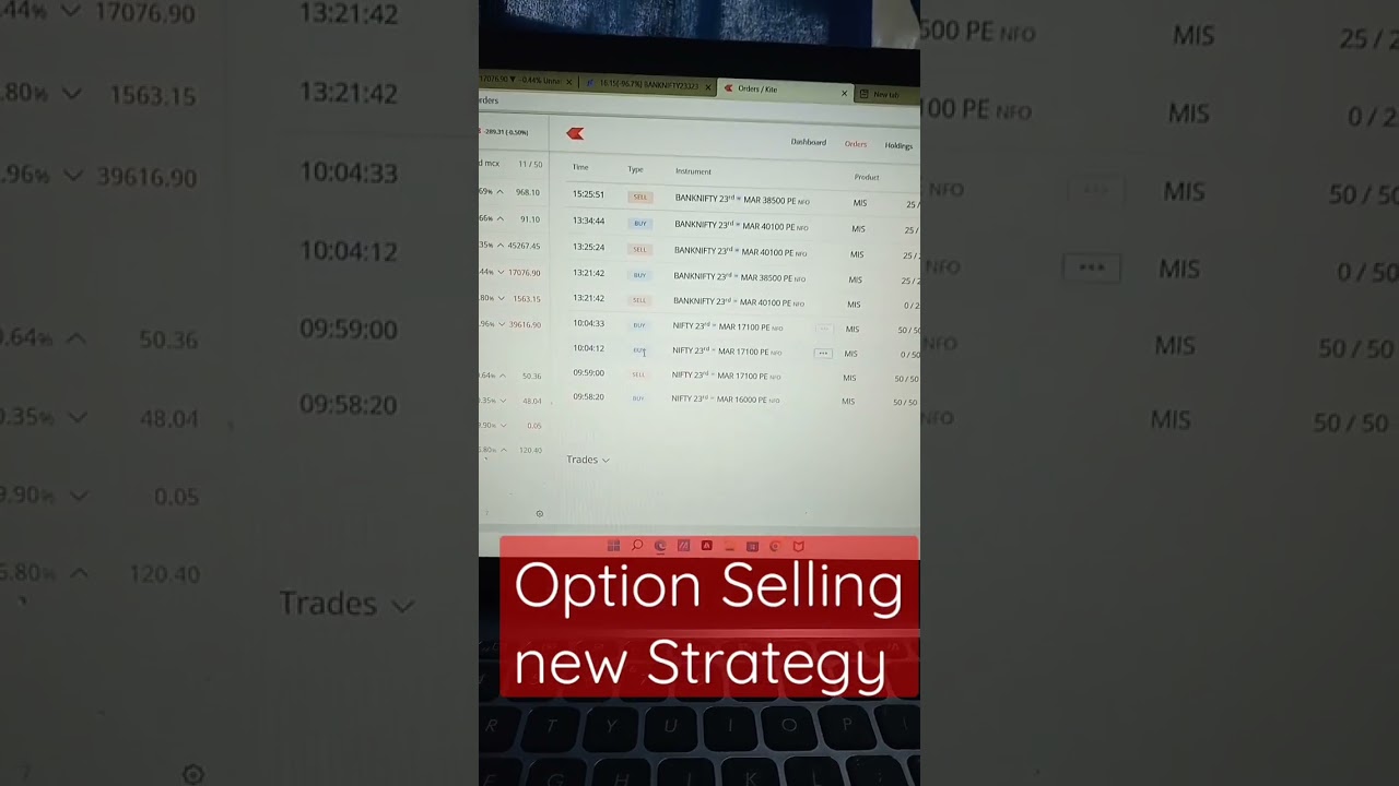 #OptionSelling