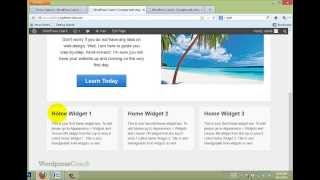 How To Make a Wordpress Website - FREE! Video 11 Insert Logo, Configure Homepage