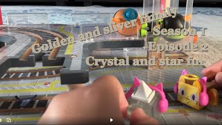 Golden and silver family (S1 ep2) crystal and star fur