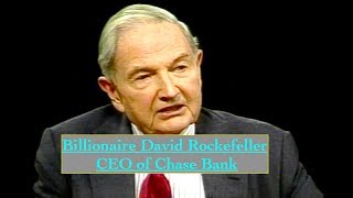 Billionaire David Rockefeller Interview 1998