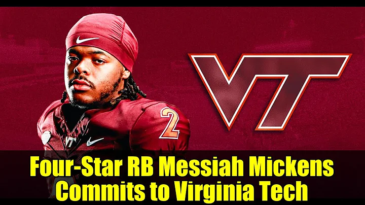 Four-Star RB Messiah Mickens Commits to Virginia Tech | James Franklin Lands Big 2026 Recruit