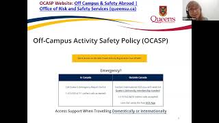 Safety Abroad Orientation for Outbound Winter 2024 Exchange Students