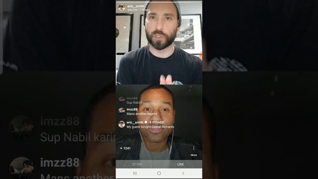 Cabral Richards (part 2) on MIDWEEK with Eric Smith