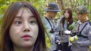 솔빈, 열대과일 사워솝 득템에 상큼 표정 “맛있다” @정글의 법칙 295회 20171215