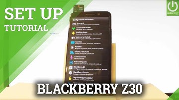 How to Set Up Language on BLACKBERRY Z30 - Change Language