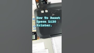 How To Reset Your Printer  Epson L120 printer cannot print and the lamp indicator is blinking.