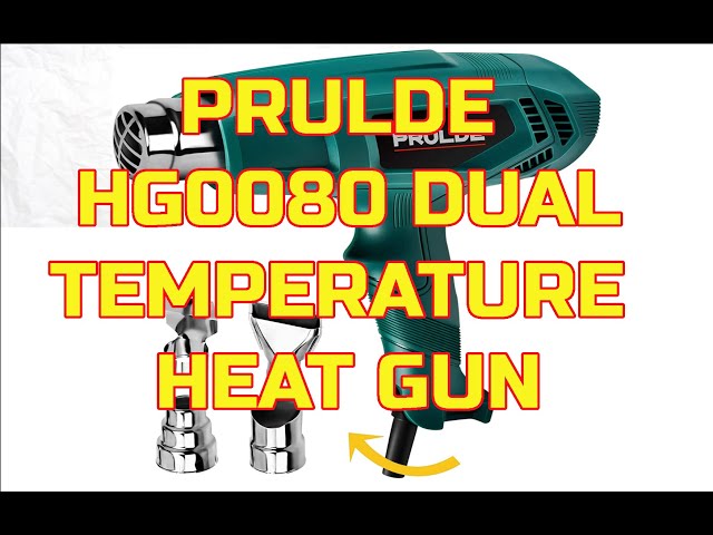 Prulde Mini Heat Gun Review and Demonstration 