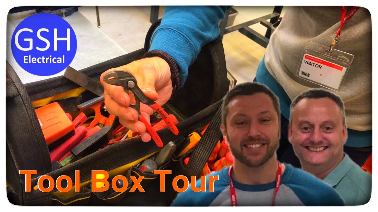 What Tools do you Need? Electricians Tool Box Tour 