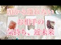 【恋愛タロット占い】怖い位当たる🎯頭から離れないお相手の気持ちと近未来＋引き寄せメッセージ