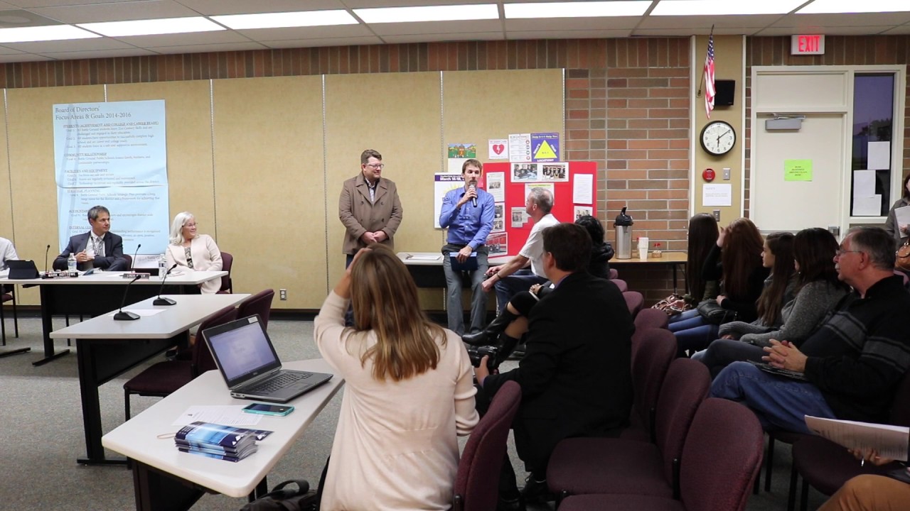 Battle Ground School District Board Meeting 10/24/16 YouTube