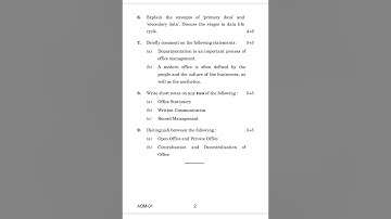 AOM-01 DECEMBER-2022 QUESTION PAPER IGNOU