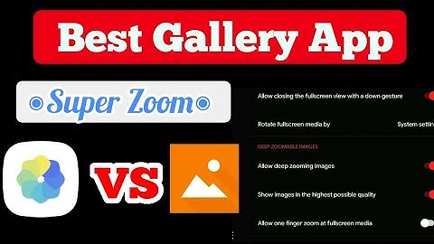 Best Gallery App || 1Gallery vs Simple Gallery Comparison || Best Gallery For Stock Android