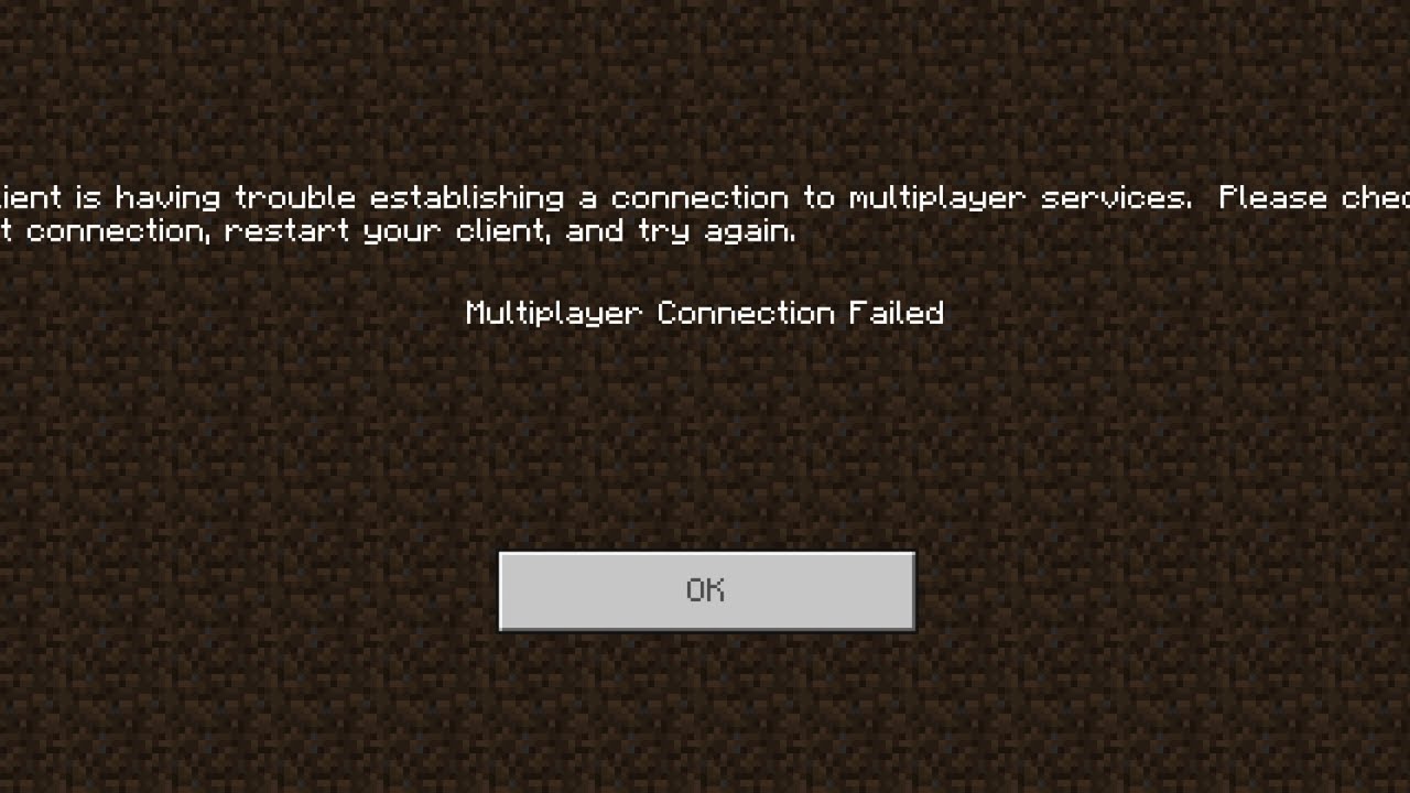 server connection problem - java edition support -... Minecraft Server Connection Fix (2025) - YouTube