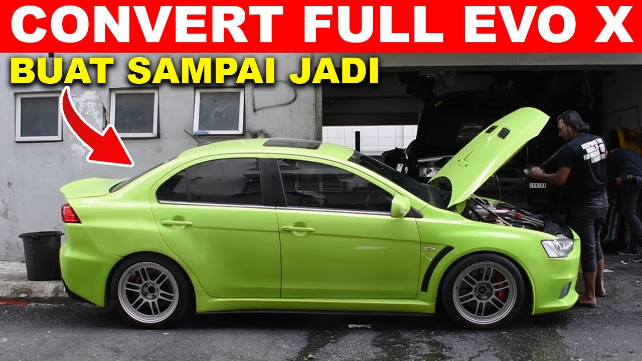 INSPIRAPURA WIDEBODY EVO X ! HABIS KENA RACUN !