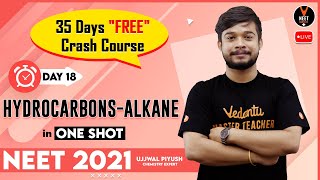 Day 18 - Hydrocarbons Alkane Class 11 in 1 Shot [ 35 Days NEET Crash Course ] | Chemistry NEET 2021