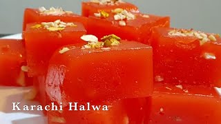 BOMBAY KARACHI HALWA RECIPE | Corn Flour Halwa | NINA KITCHEN