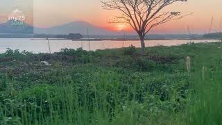 The Most Peaceful Golden Hour in Central Java: Cengklik Reservoir Beautiful Sunset View⁠