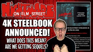 A Nightmare On Elm Street 4K Steelbook Announced! | We FINALLY Have Some NEWS!