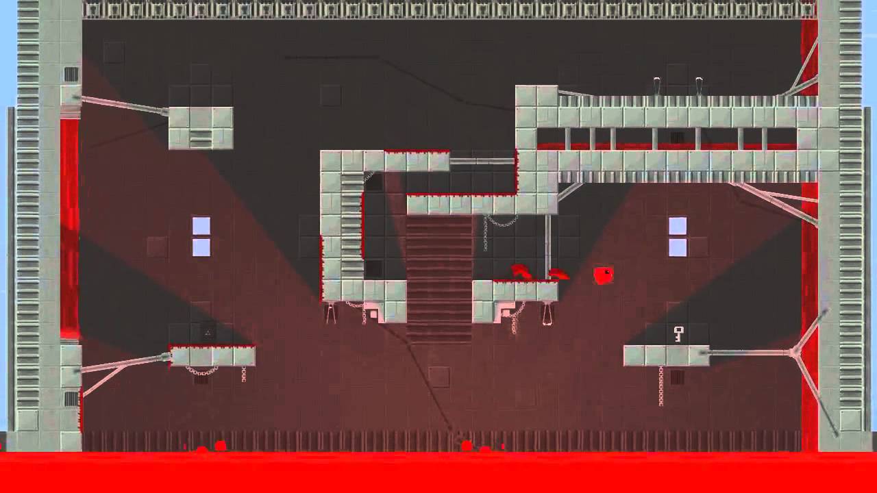 Super Meat Boy - Hospital / World 2 Boss: C.H.A.D. - Bug?
