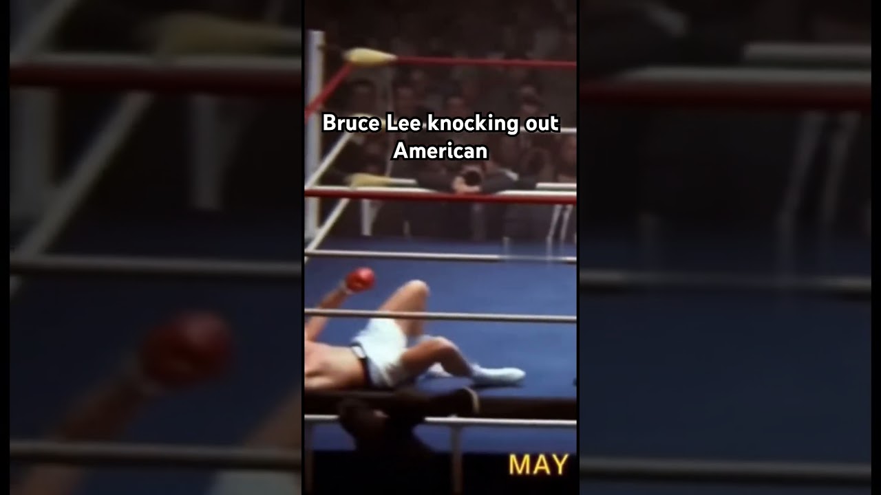 Bruce Lee knock out!! 