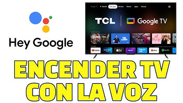 Cómo encender el tv con la voz Prender tele con hey google How to voice wake up the TCL Google TV