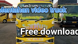 #Mentahan #video #truck Rebecca Santuy free download #PBTC