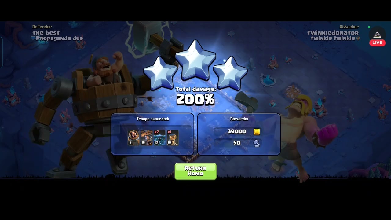 clash of clans drag loon farming