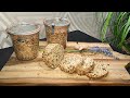 Atombrot, Brot im Glas, Proteinreich, ohne Mehl und Konservierungsmittel, auch für Prepper #123